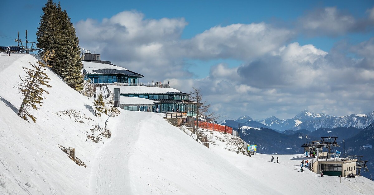 Winterwanderung Entlang Des Höhenwegs Am Brauneck In Lenggries ...