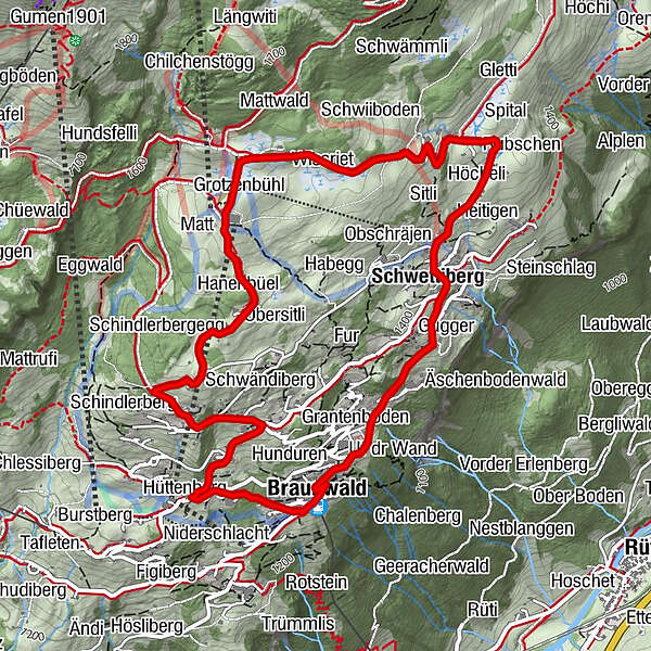 Krokus Tour Braunwald Bergfex Wanderung Tour Ostschweiz