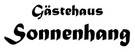 Logotyp Gästehaus Sonnenhang