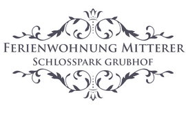 Logo Ferienwohnung Mitterer Schloßpark Grubhof