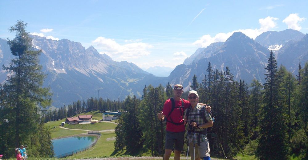 Grubighütte Lermoos BERGFEX Wanderung Tour Tirol