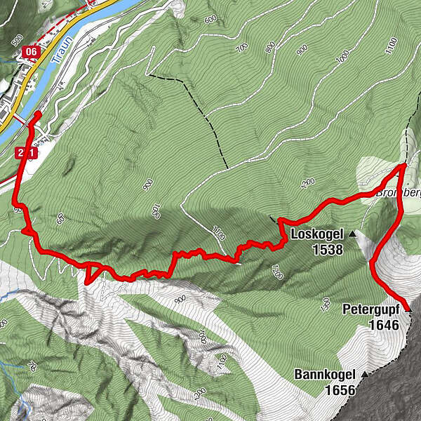 Ebensee Petergupf Bergfex Wanderung Tour Ober Sterreich