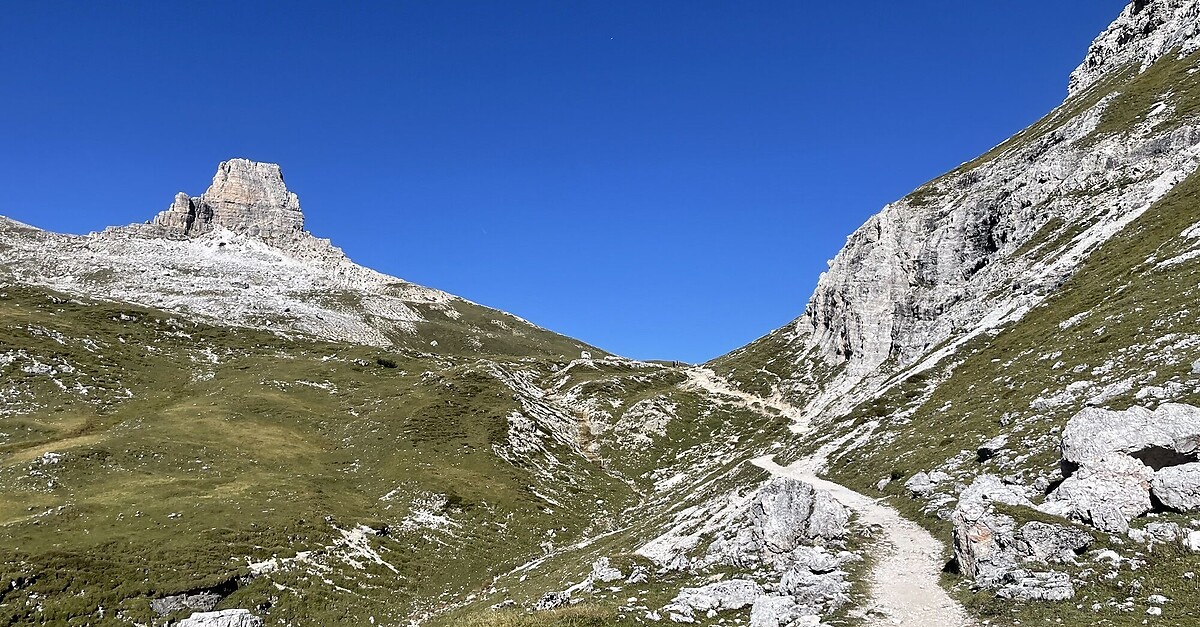 Fischleintal zu den 3 Zinnen Hütte mit Besteigung des Sextner Steins