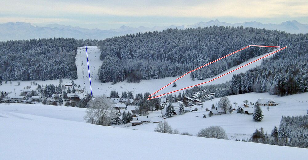 Piste map Ski resort Herrischried