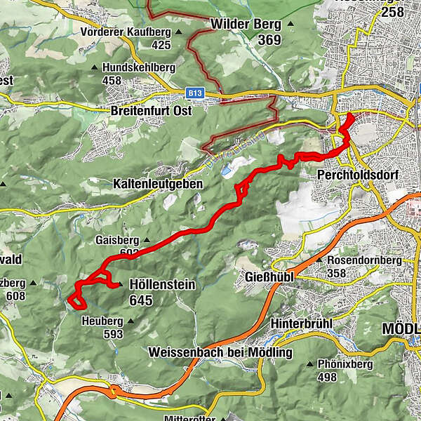 Gemeinde Perchtoldsdorf - Teufelstein - Höllenstein - Hinterer ...