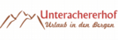 Logotyp Unterachererhof
