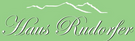 Логотип Haus Rudorfer