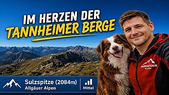 Aufstieg zur Sulzspitze (2084 m) | Allgäuer Alpen | Ein leicht erreichbares Tannheimer Panorama