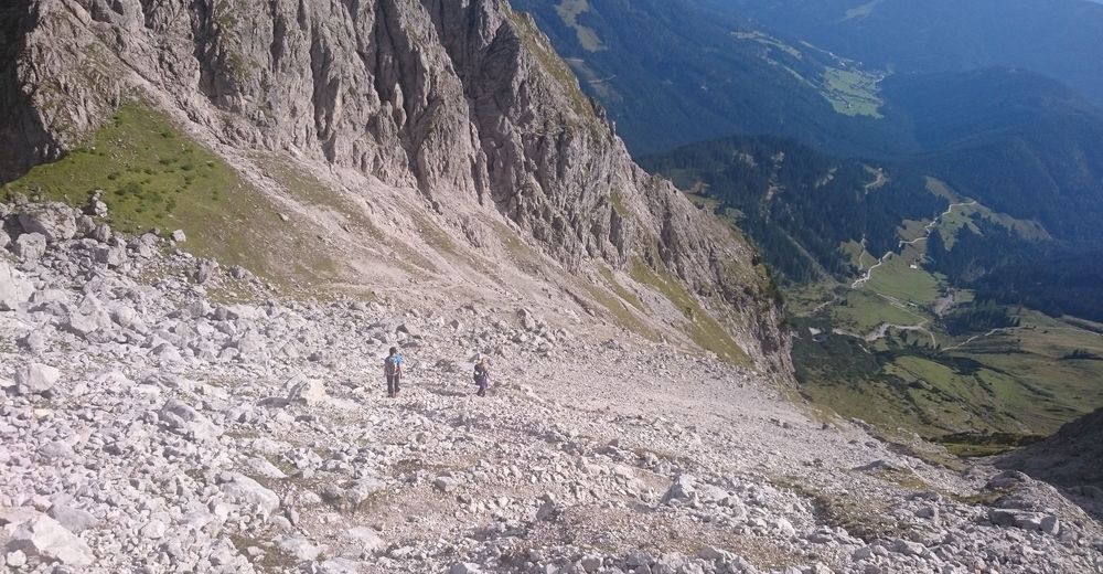 Große Bischofsmütze über Normalweg - BERGFEX - Klettern - Tour ...