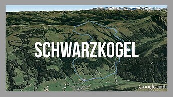 Schwarzkogel | Bergtour Kitzbüheler Alpen | Wandern in Tirol | GPS-Track