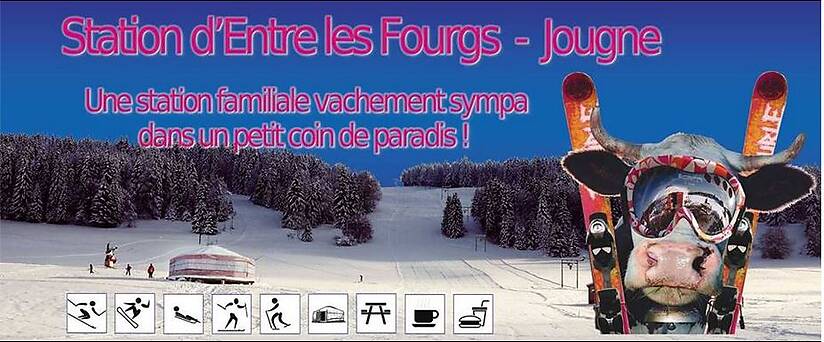 PistenplanSkigebiet Entre Les Fourgs / Jougne