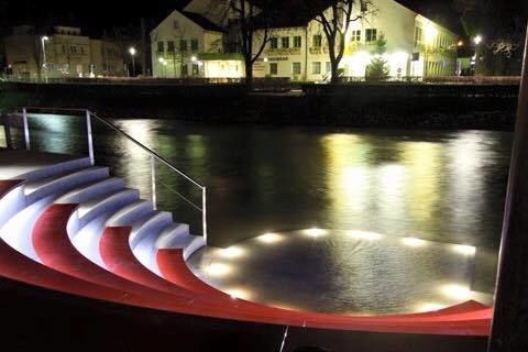 Erlaufhafen mit Stadtmole