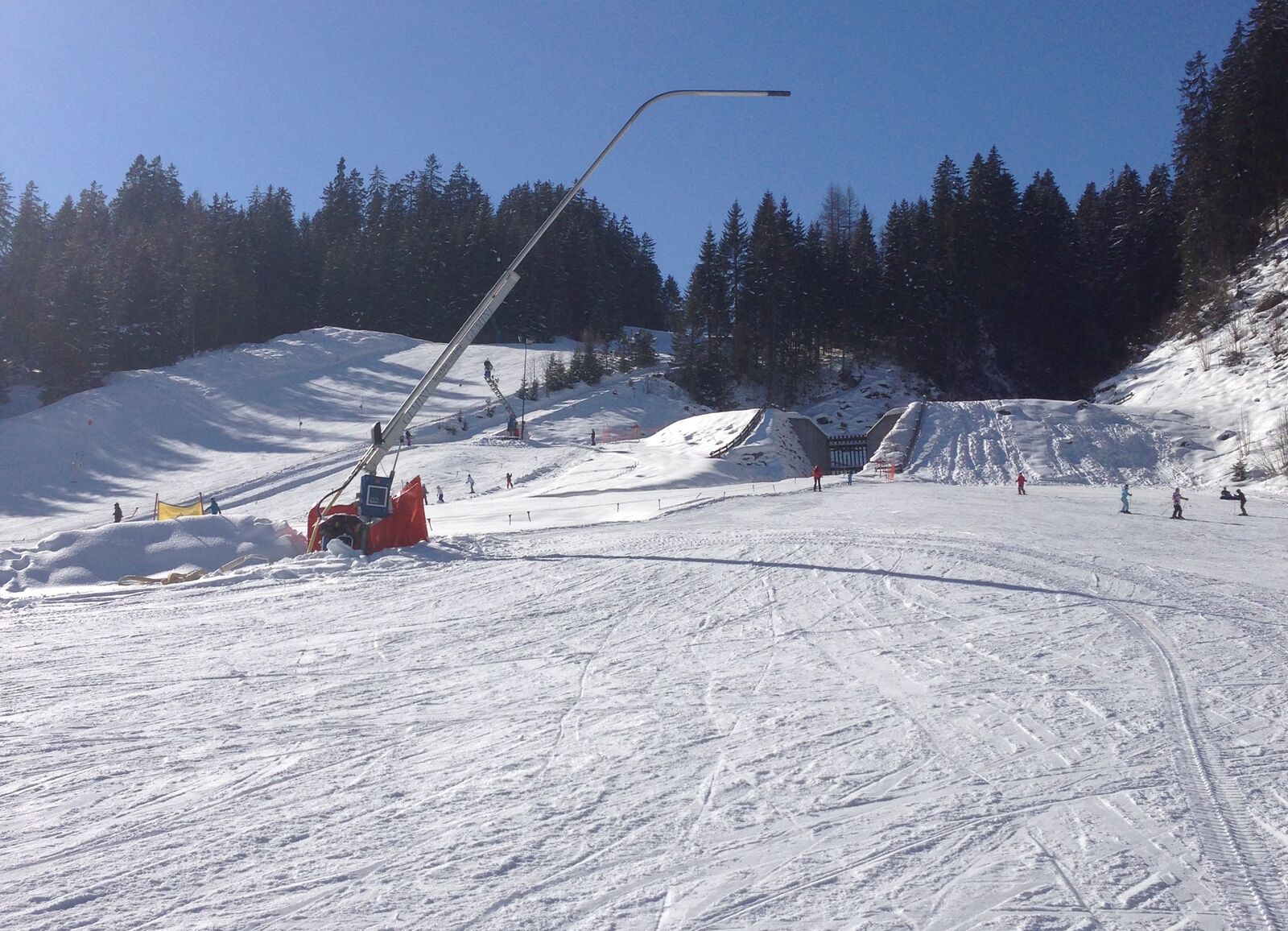 Pistenplan Skigebiet Knittel - Elbigenalp / Lechtal Pistenplan Skigebiet Knittel - Elbigenalp / Lechtal