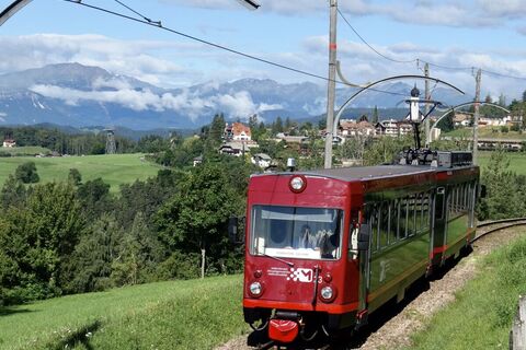 Die Rittner Schmalspurbahn, die Eisenbahn am Berg