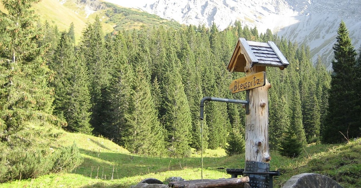 Übers Sommerbergjöchle zur Bleispitze, Gartner Alm, Obergarten