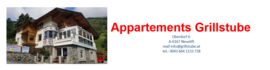 Logo Apartments Grillstube