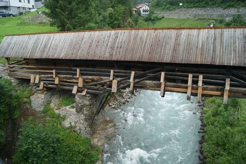 Alte Rosannabrücke Strengen