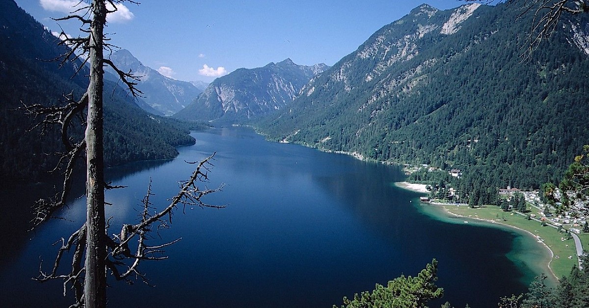 Bergfex Badesee Plansee Naturbadesee See Baden Schwimmen