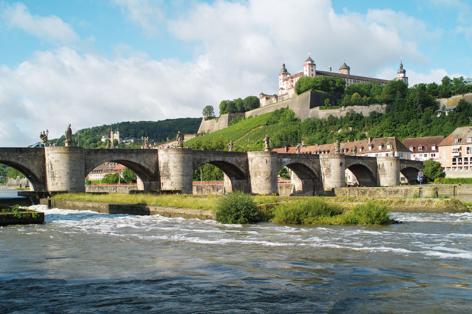Мост Мариенберг Вюрцбург