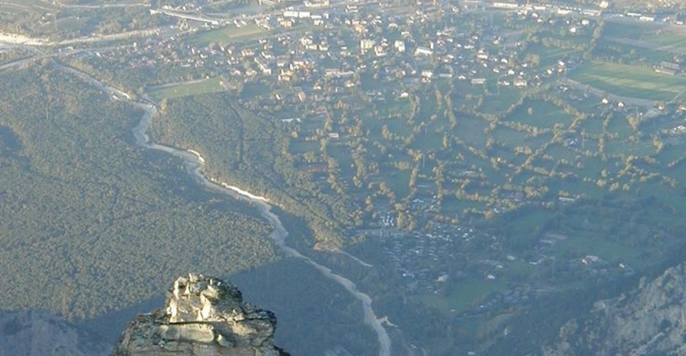 Illgraben BERGFEX Wanderung Tour Wallis