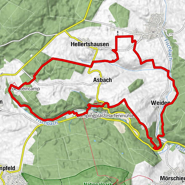 Traumschleife Bergfex Wanderung Tour Rheinland Pfalz