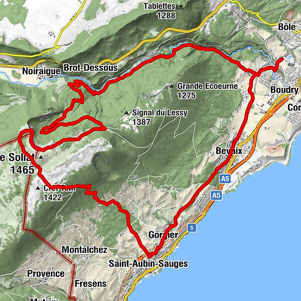 Boudry Creux Du Van Boudry Bergfex Mountainbike Tour Jura