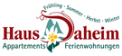 Logo Ferienwohnungen Haus Daheim