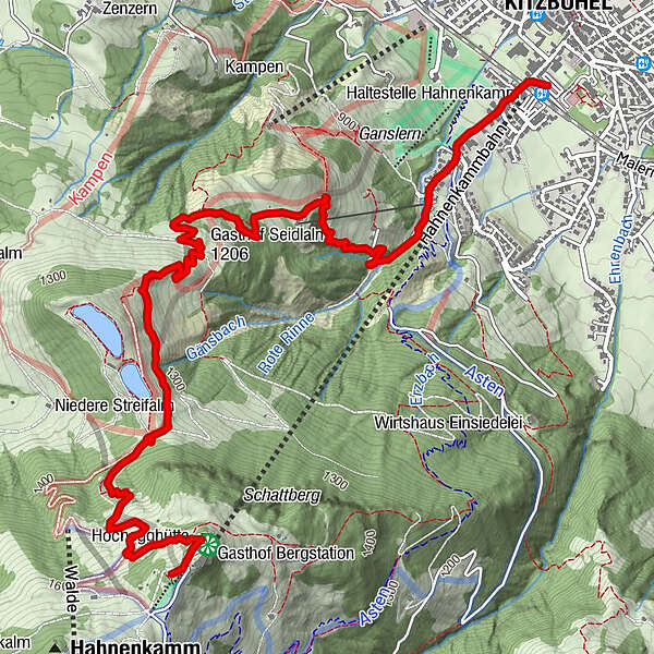 Streif Wanderweg - BERGFEX - Wanderung - Tour Tirol