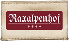 Логотип фон Raxalpenhof