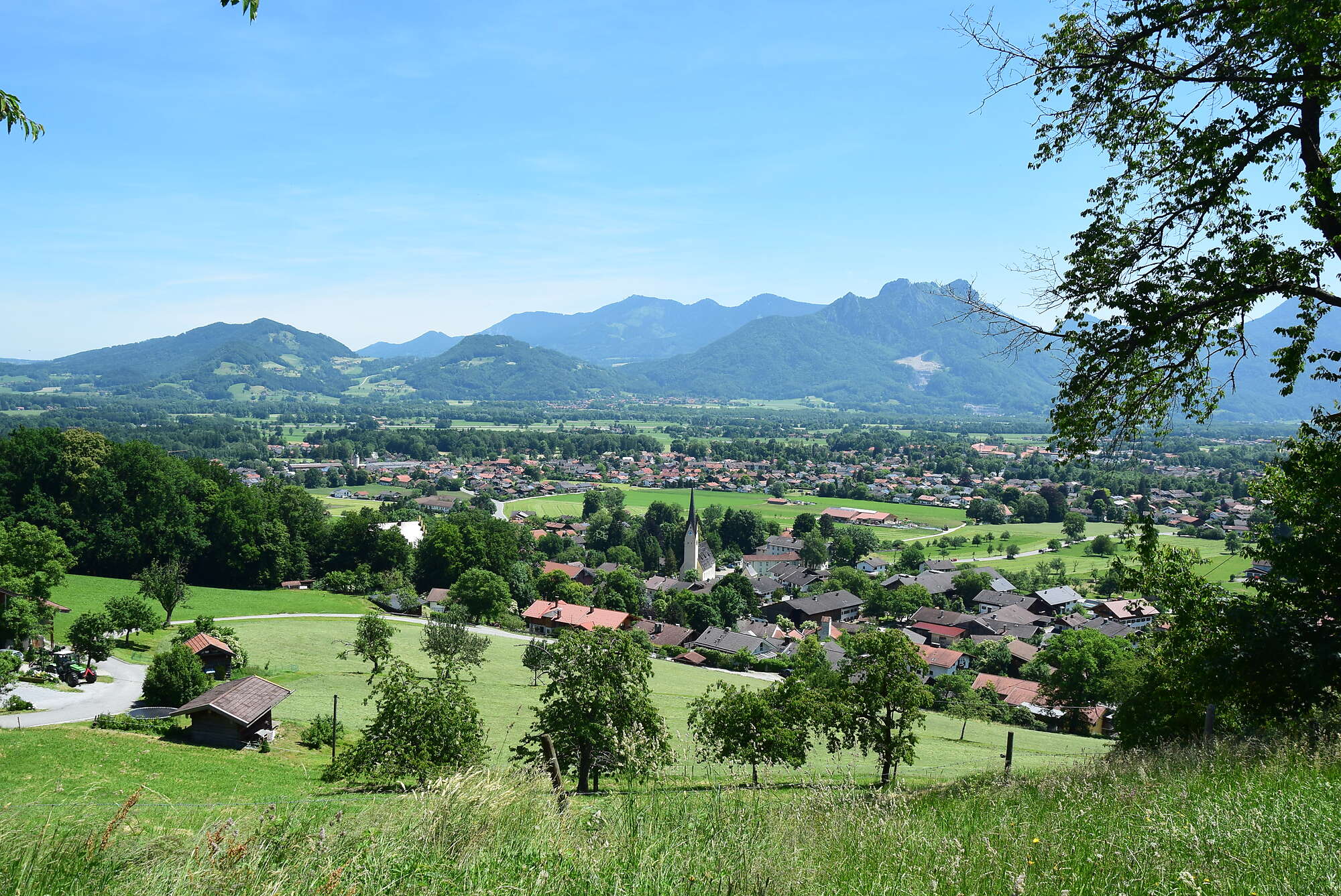BERGFEX Panoramakarte Brannenburg Karte Brannenburg Alm Brannenburg