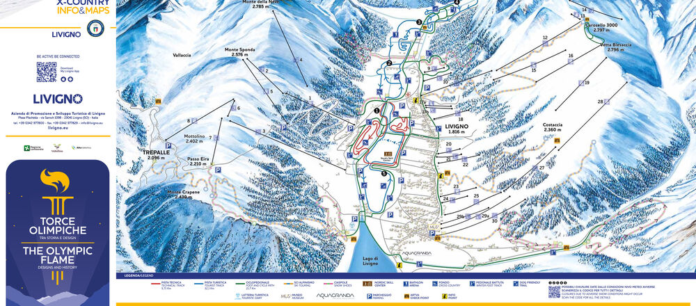 Loipenplan Livigno