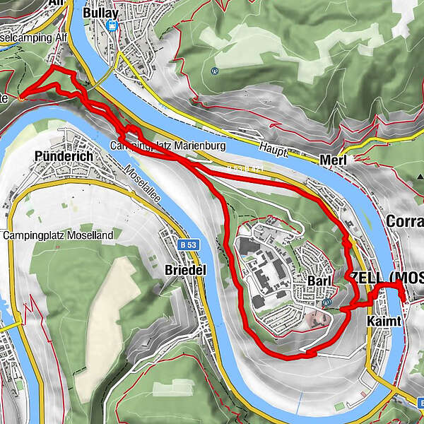 Zell (Mosel) - St. Jakobus der Ältere - Josefskapelle - Driesch Hütte ...