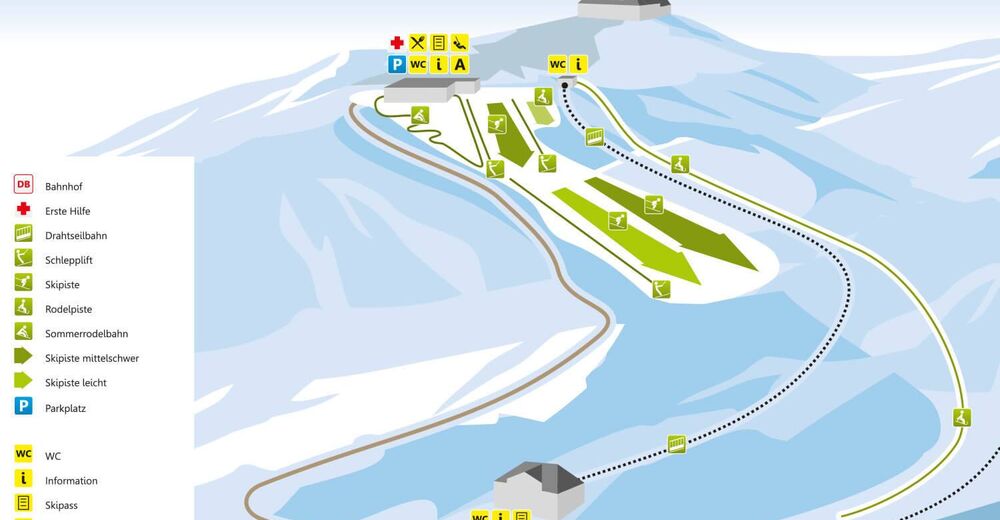 Piste map Ski resort Augustusburg