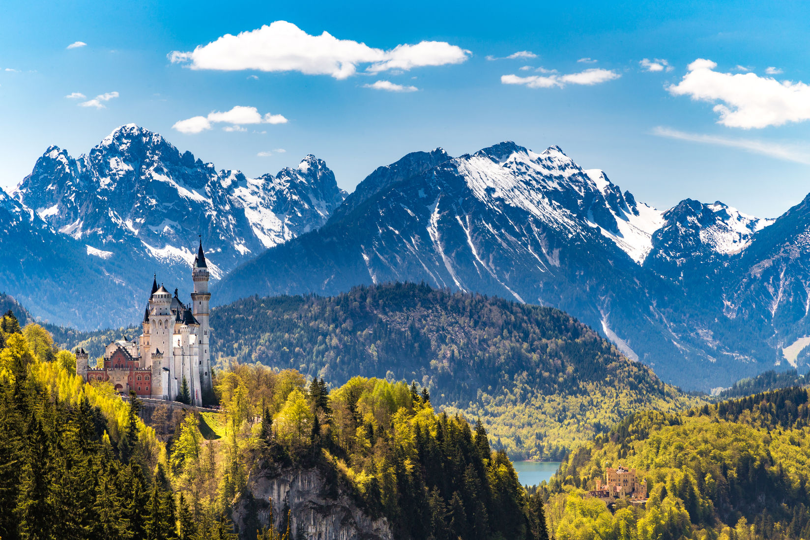 BERGFEX: Panoramakarte Schwangau: Karte Schwangau - Alm - Schwangau