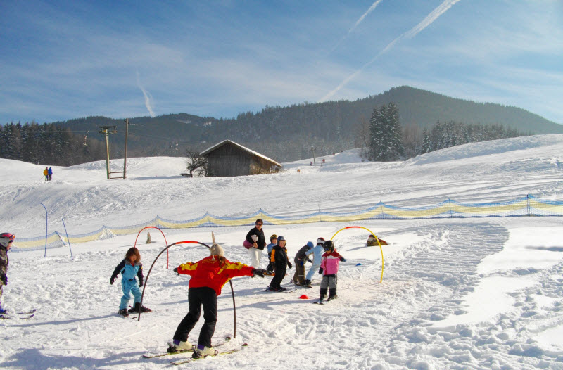 PistenplanSkigebiet Skilift Neukirchen am Teisenberg / Berchtesgadener Land
