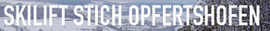 Logo Skilift Stich / Opfertshofen
