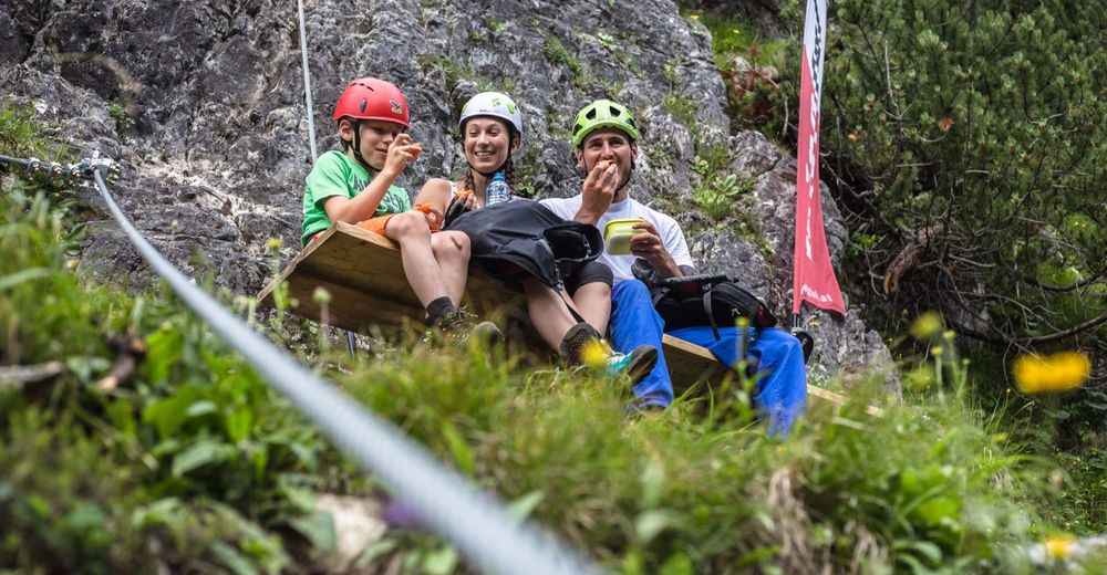 St. Magdalena Klettersteig BERGFEX Klettersteig Tour Tirol
