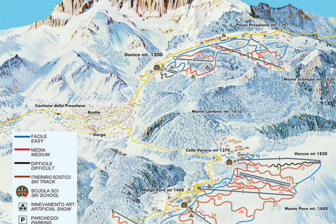 Schigebiet Presolana