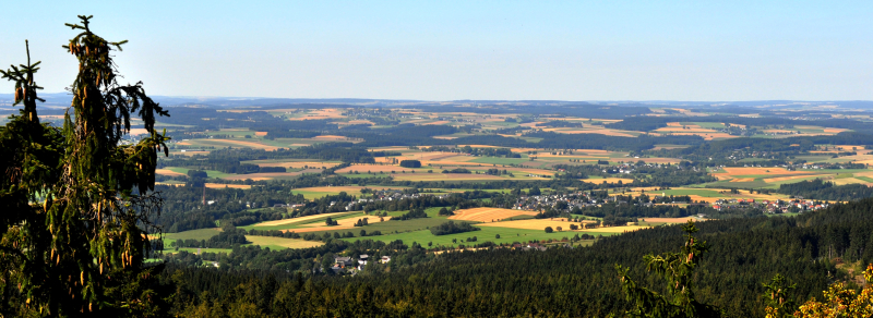 BERGFEX: Panoramakarte Sparneck: Karte Sparneck - Alm - Sparneck