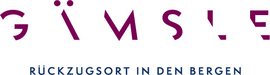 Logo Gämsle Rückzugsort in den Bergen