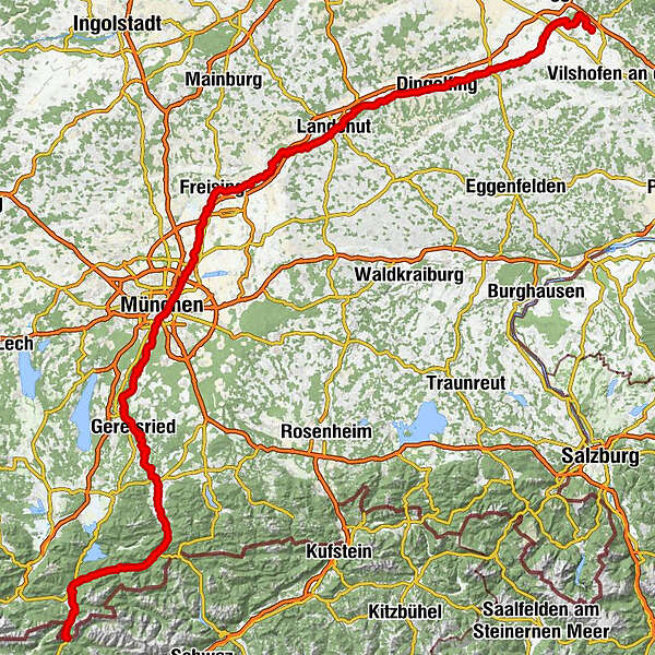 Isarradweg... - BERGFEX - Radfahren - Tour Bayern