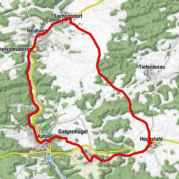 Brauereienweg Aufseß - BERGFEX - Wanderung - Tour Bayern