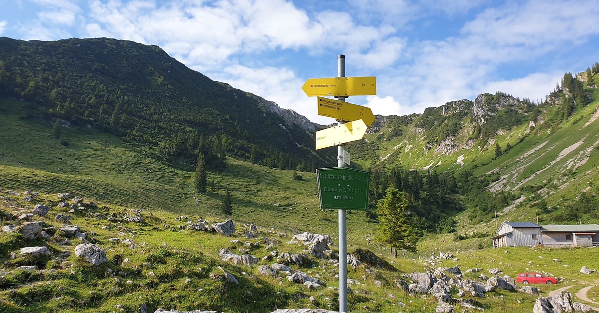 Brecherspitz-Runde Auf Dem Normalweg Schliersee, Bayern - BERGFEX ...