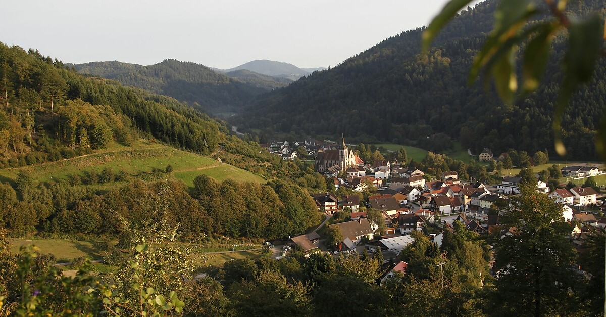 Oberkirch Höhenwanderung zum Sohlberg BERGFEX Wanderung Tour