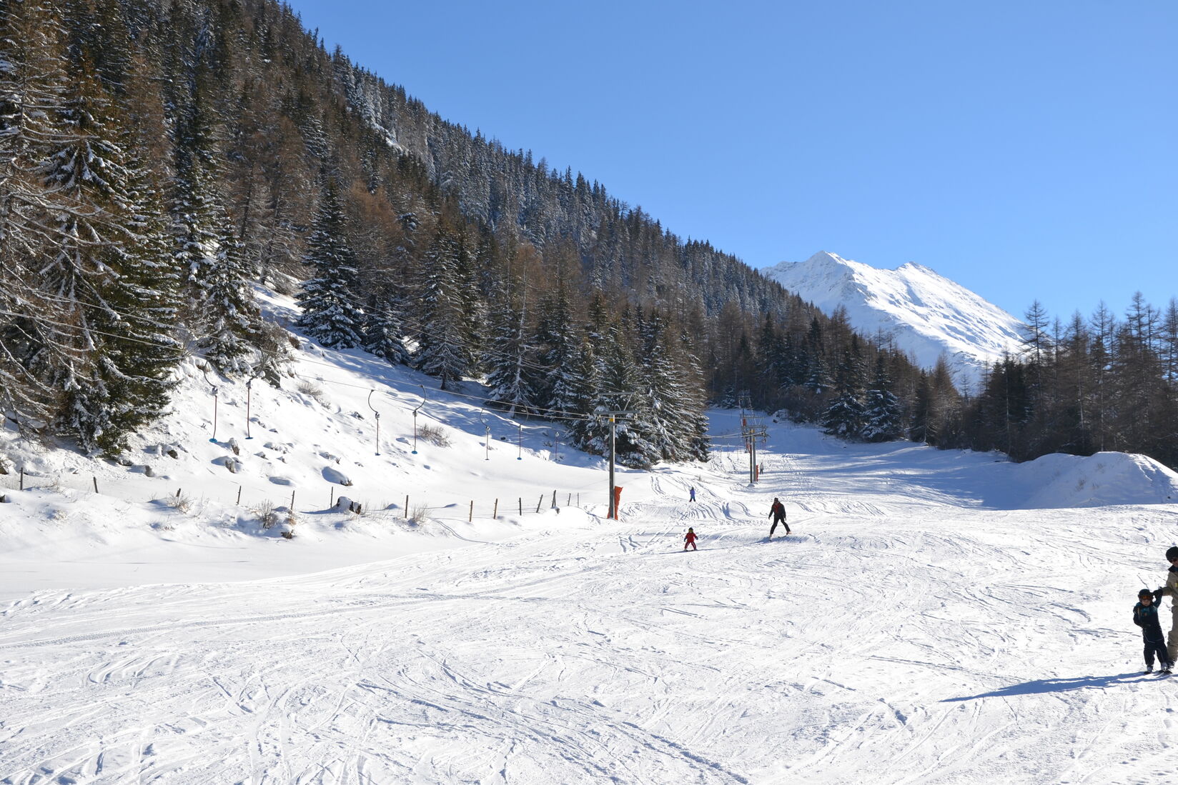 PistenplanSkigebiet La Lorette / Bourg-Saint-Pierre