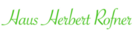 Logo Appartement Haus Herbert Rofner