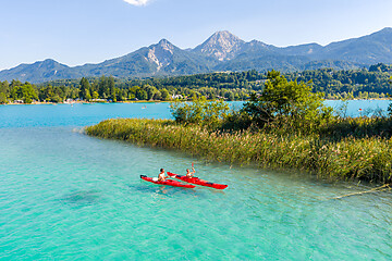 Sommer rund um Villachs Seen