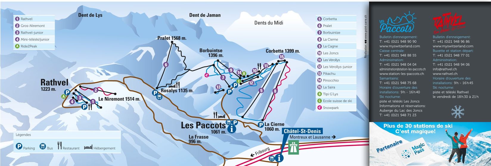 PistenplanSkigebiet Rathvel