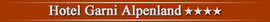 Logo Hotel Garni Alpenland