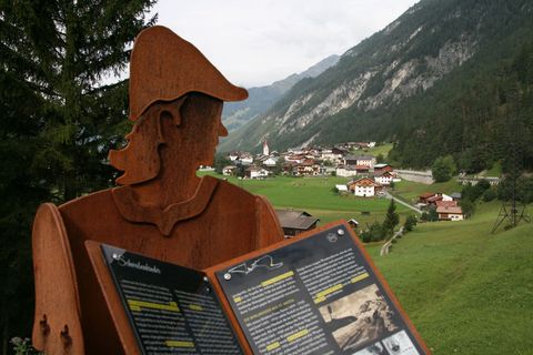 Themenweg Glaube und Geschichte in Schnann